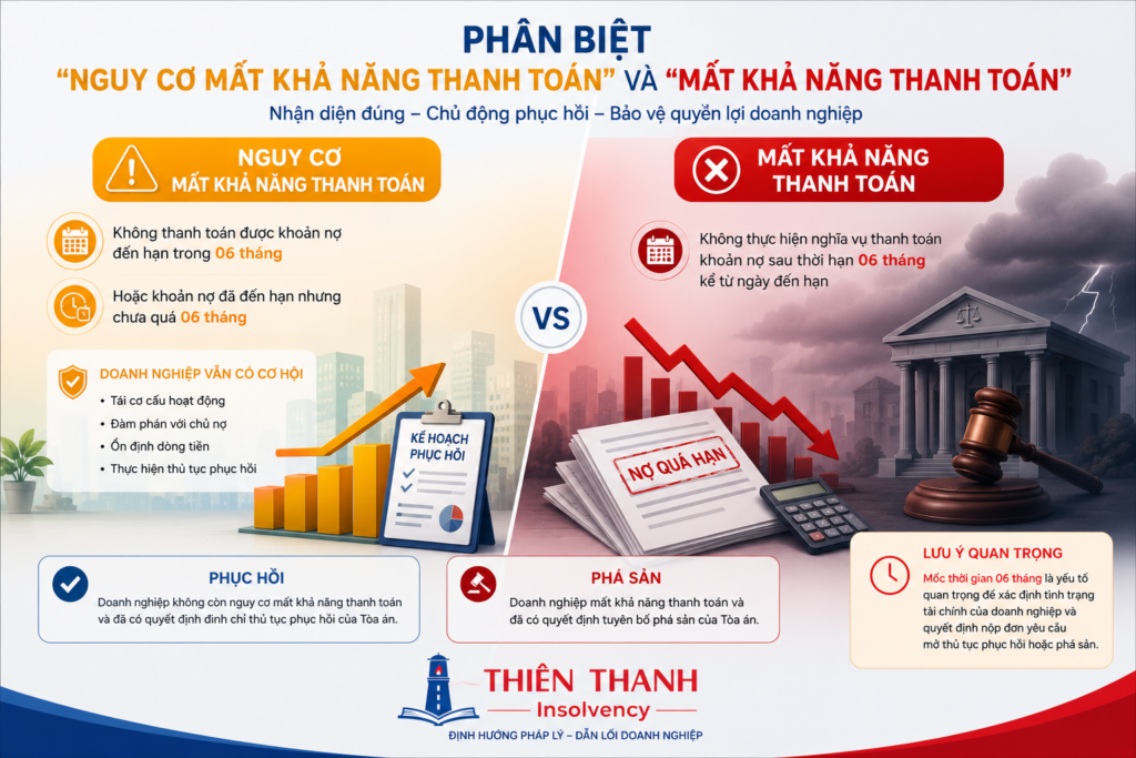 Phân Biệt Nguy Cơ Mất Khả Năng Thanh Toán Và Mất Khả Năng Thanh Toán