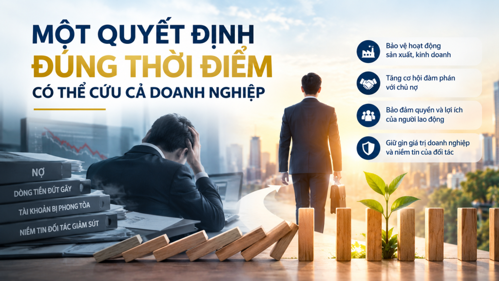 MỘT QUYẾT ĐỊNH ĐÚNG THỜI ĐIỂM CÓ THỂ CỨU CẢ DOANH NGHIỆP